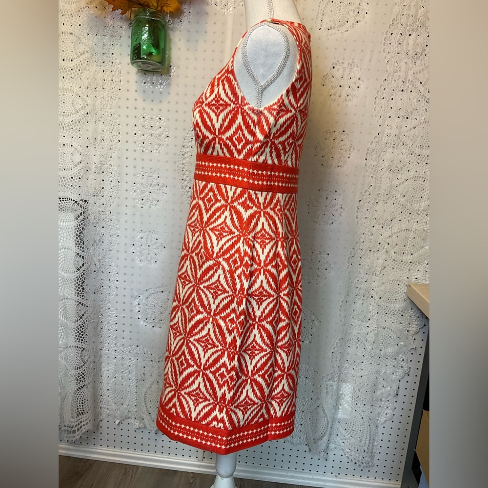 Jones New York Size 8 Woman’s Sleeveless Dress 100% Cotton Lined NWOT SALE ❗️ - Picture 3 of 13
